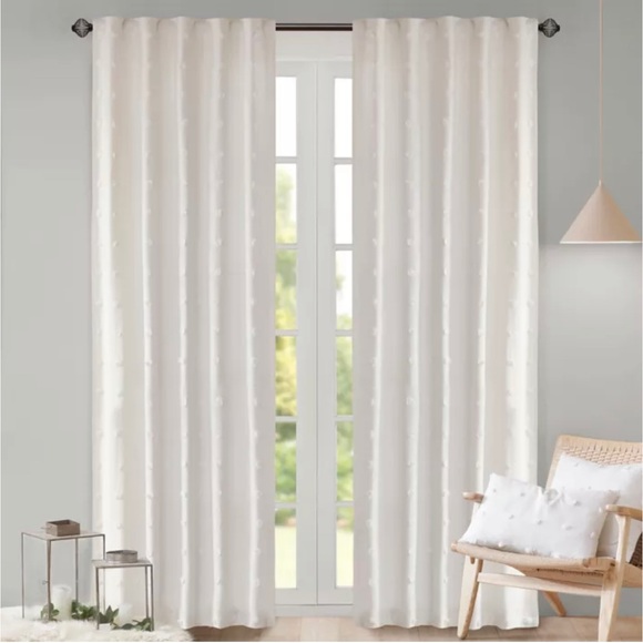 Urban Habitat Ivory Window Curtains (X2) - Picture 5 of 7